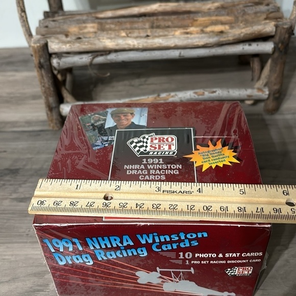 VINTAGE FACTORY SEALED 1991 NHRA WINSTON DRAG RACING PRO SET CARDS 36 WAX PACKS - Picture 8 of 10